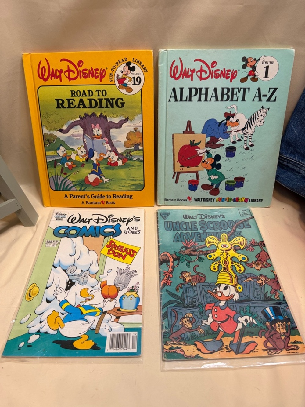 Disney Road to Reading Books and comics